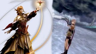 Dissidia 012 - Caetuna (Type-0) vs. Lightning (XIII)