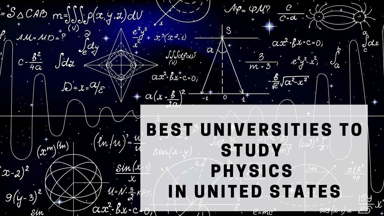best universities for physics phd