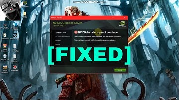 How to fix Nvidia Installer Cannot Continue 2020!!!
