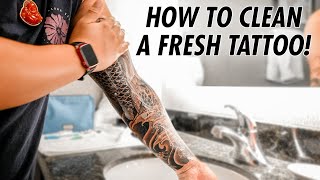 Celebrity HOW TO CLEAN A FRESH TATTOO (TUTORIAL) Net Worth
