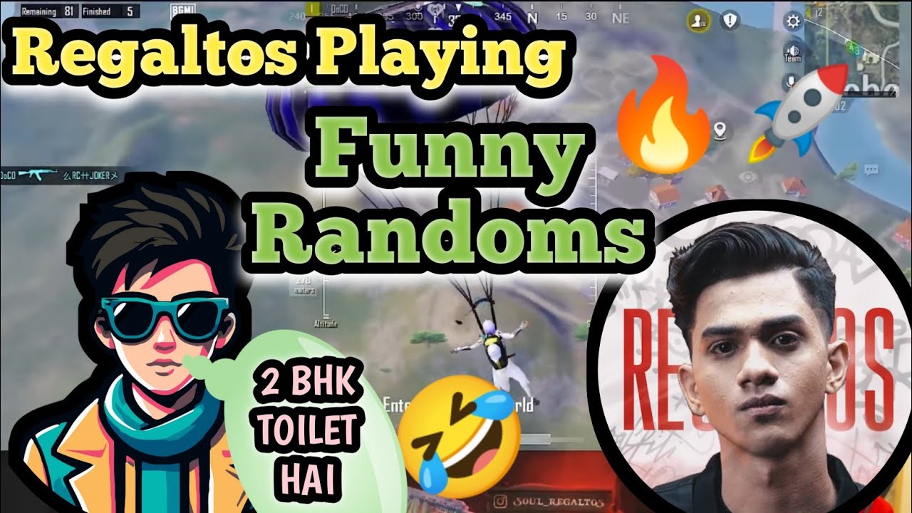 Regaltos Gaming Playing with Funny Randoms🤣 | Regaltos funny moments ...