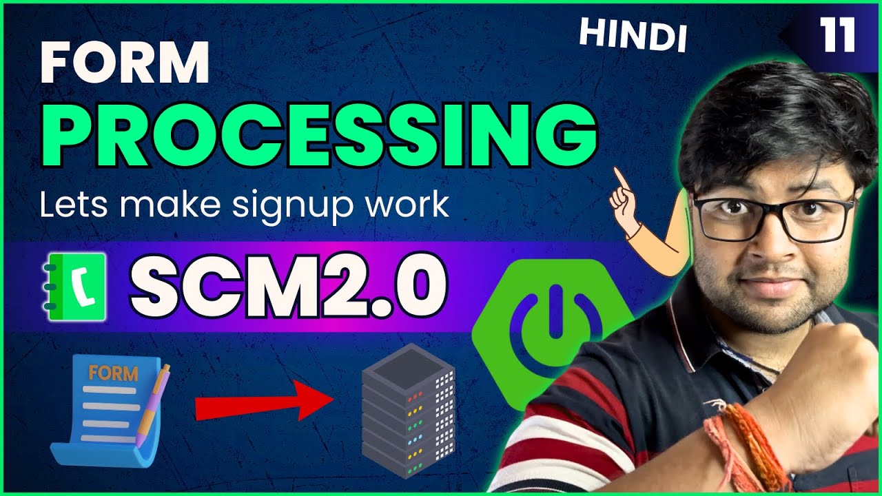 🔥 Working on Signup Backend | Complete Spring Boot Project in Hindi ...