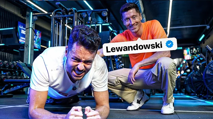ROBERT LEWANDOWSKI TRAINS ME - TheGrefg
