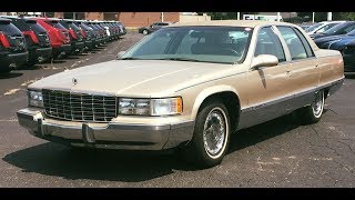 1996 Cadillac Fleetwood Brougham Gold &amp; Chrome Exterior 1 owner 82k Miles Gorgeous Vehicle!