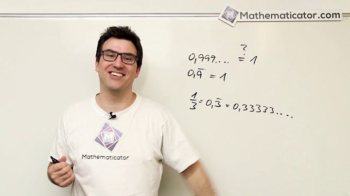 Math Myth Busters EP 04: 0,9999...=1