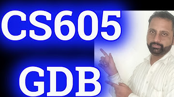 CS605 GDB SOLUTION SPRING 2020 by Abid Farooq Bhutta