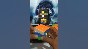 Easy way solve cross Pettern non cuber #howtosolve #shorts