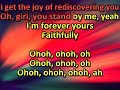 Heath Sanders - Faithfully (Acoustic) (karaoke) (by request)