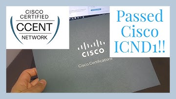 I GOT MY CCENT Certification!!!