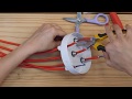 Tutorial how to assemble a 5 hole metal ceiling rose kit with metal cable retainers