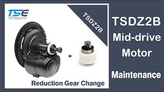 Tongsheng TSDZ2B Reduction Gear Replacement
