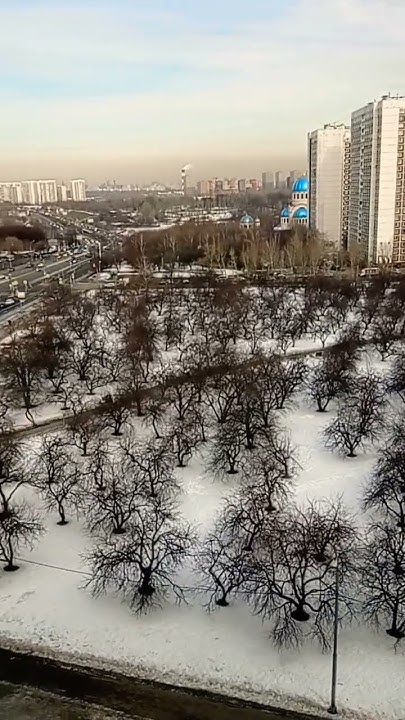 Ранняя весенняя Москва. - YouTube