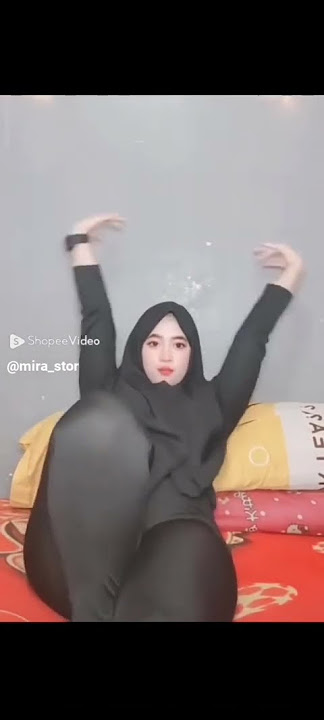 jilbab hijab celana legging hitam