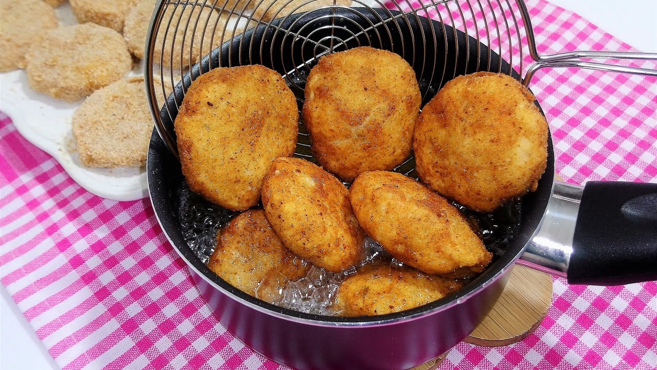Ev Yapımı Nugget Tarifi 👌 Tavuk Nugget Nasıl Pişirilir? YouTube