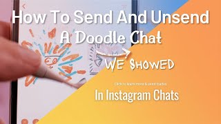 How To Send And Unsend A Doodle Drawing In Instagram Chat screenshot 4