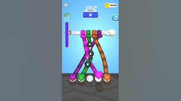 Tangle Master 3D | Gameplay Walkthrough | Level 99 #Shorts