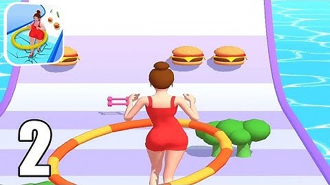 Fat Race 👯❤️🏃 - Playgame Walkthrough Part 2 - iOS, all Levels Android Game Play