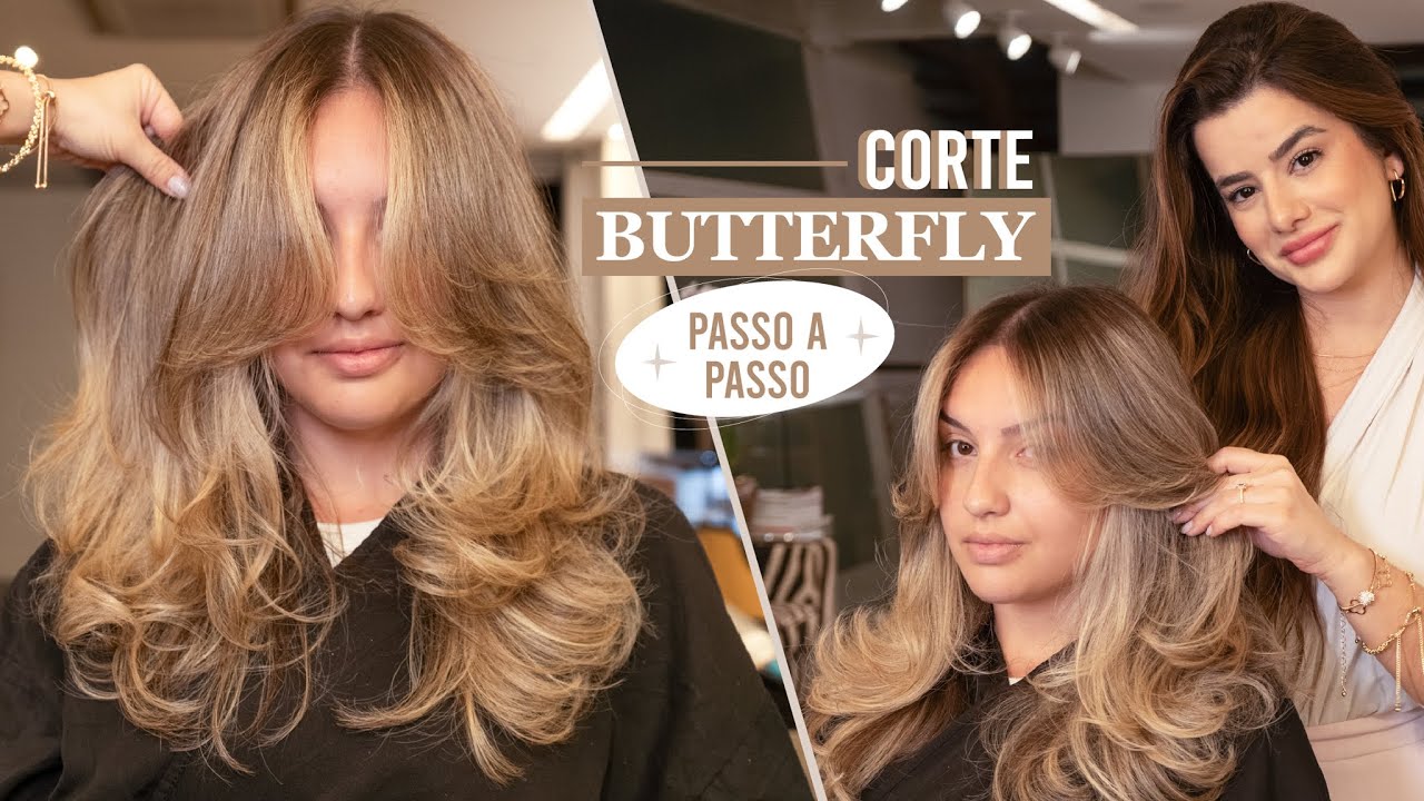 (VÍDEO AULA) CORTE BUTTERFLY | PASSO A PASSO