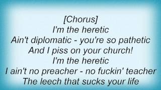 Destruction - The Heretic Lyrics