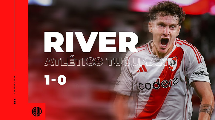 River 1 - Atlético Tucumán 0 | Torneo Apertura 2025 [RESUMEN COMPLETO]