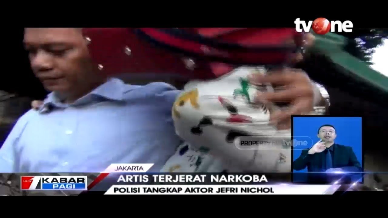 tv one live streaming free Kedapatan Miliki Ganja, Aktor Jefri Nichol Ditangkap Polisi