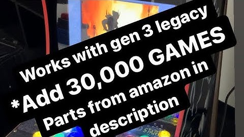 How to add more games to your Arcade 1up