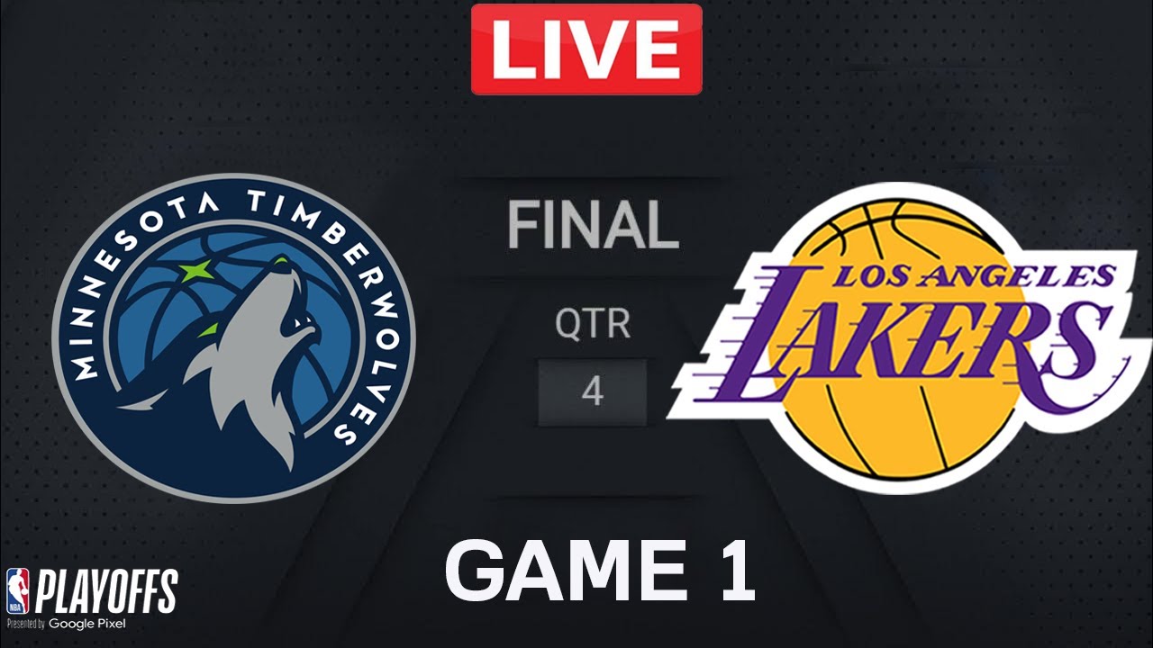 NBA LIVE! Los Angeles Lakers vs Minnesota Timberwolves Game 1 | April ...