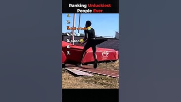 Ranking Unlucky People 😭 #shorts