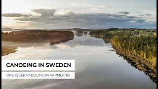 Canoe adventure in Sweden
