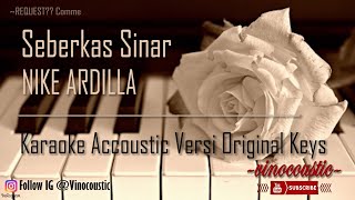Nike Ardilla  Seberkas Sinar Karaoke Piano Versi Original Keys