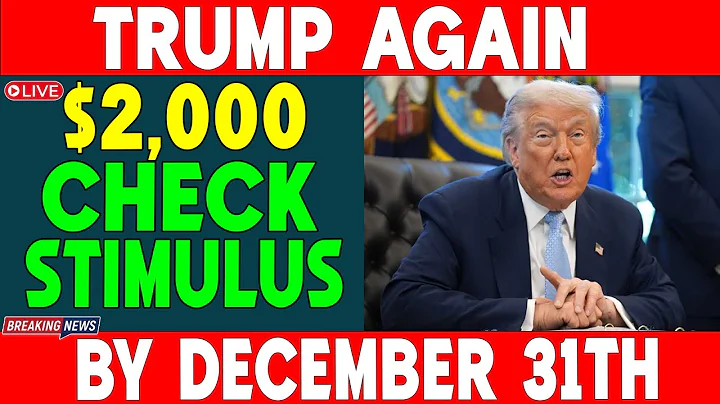 BREAKING: $2,000 Stimulus Payments Starting This Month | Here's Who Gets It