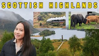 Exploring the SCOTTISH HIGHLANDS: Glencoe, Fort William, Glenfinnan and Pitlochry. #scotland #uk