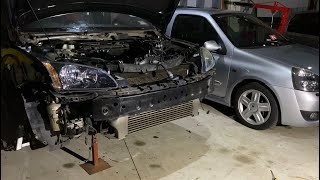 Ford Focus XR5 ST225 Bumper and Headlights Removal