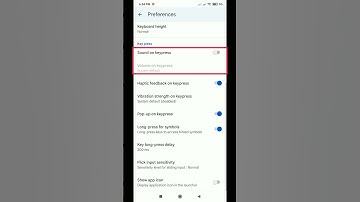 How To On/Off Keyboard Typing Sound In Android phone | #shorts #sound