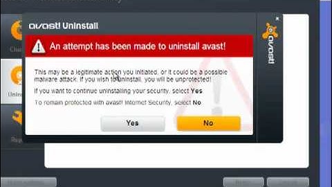 How to Uninstall avast! Internet Security 7 Trial