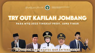 TRY OUT KAFILAH MTQ JOMBANG DI PP. MADRASATUL QUR AN 2023