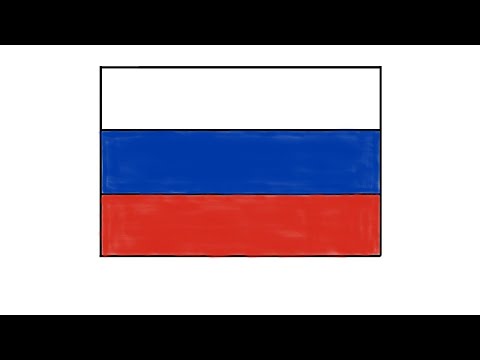 Video: Cara Melukis Bendera Rusia