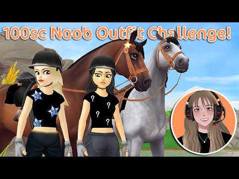 Star Stable 100sc Noob Outfit Challenge w/ Star Stable Online United! ?