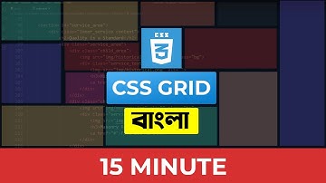 CSS Grid Crash Course for Absolute Beginners Bangla