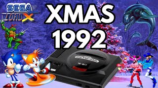 Xmas 1992 and the Sega Genesis - 16 Games!