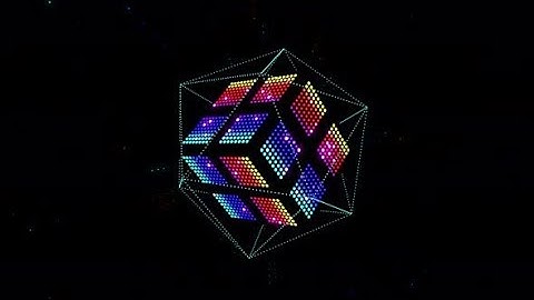 Led Color Cube 4K | Motion Graphics - Videohive template