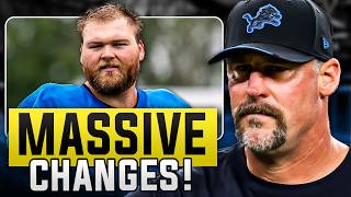 DAN CAMPBELL SPEAKS: MASSIVE CHANGES Coming To Detroit Lions Offensive Line?