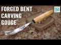 Homemade Bent Carving Gouge