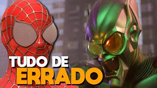 TUDO de ERRADO com HOMEM-ARANHA (2002)