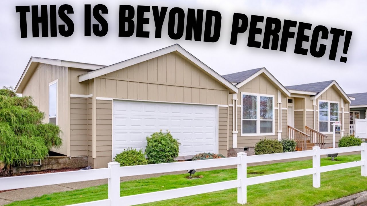 3 Bedroom Mobile Home w/ Attached Garage Is BEYOND PERFECT! - YouTube