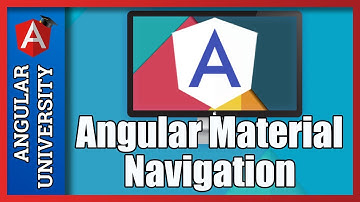 💥 Setting Up a Complete Navigation System With Angular Material