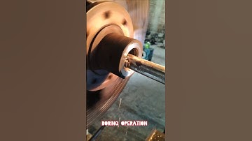 How to boring operation in lathe machine. 🛠️⚙️🔧#ytshorts #machine #cncsoftware #viral#trending#video