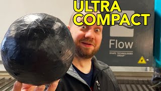 11 Pound Electrical Tape Ball vs 60,000 PSI Waterjet