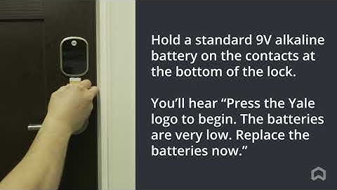 DIY Jump Start Yale Lock