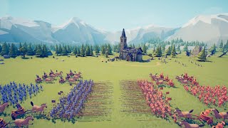 LEGACY Faction vs ALL Faction Army Test TABS Update Totally Accurate Battle Simulator